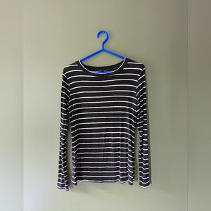 Dynamite Striped Long Sleeve Tee